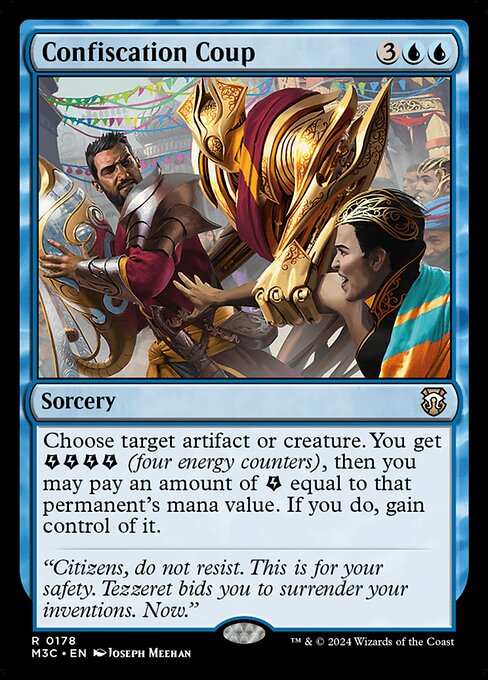Confiscation Coup - Modern Horizons 3 Commander #178