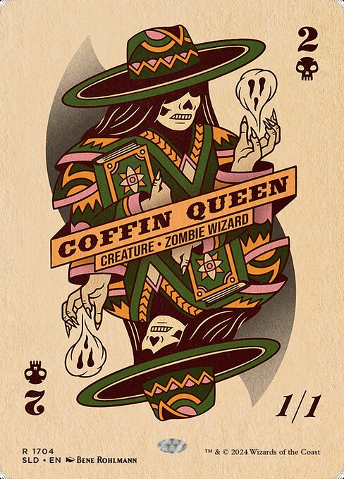 Coffin Queen (Rainbow Foil) - Secret Lair Drop #1704
