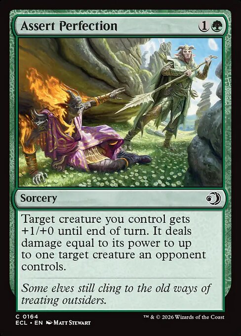 Assert Perfection - Lorwyn Eclipsed #164