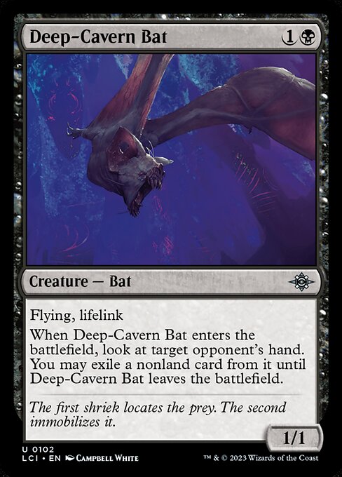 Deep-Cavern Bat - The Lost Caverns of Ixalan #102