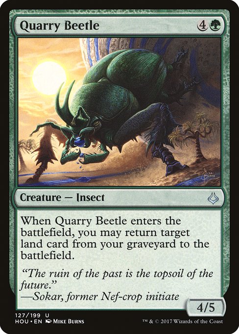 Quarry Beetle - Hour of Devastation #127