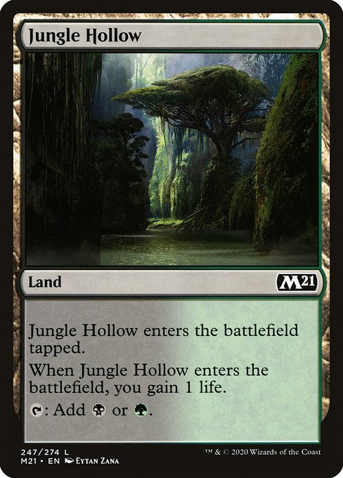 Jungle Hollow - Core Set 2021 #247
