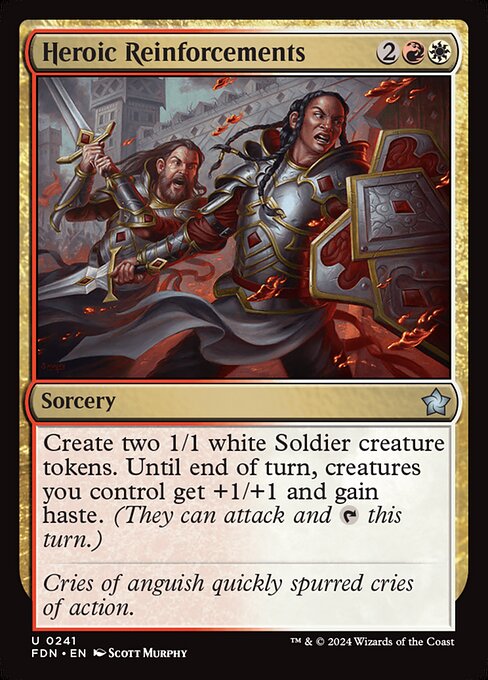 Heroic Reinforcements - Foundations #241