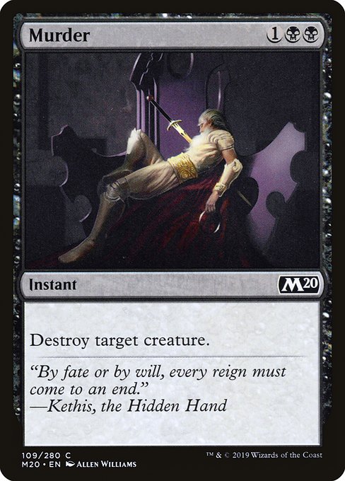 Murder - Core Set 2020 #109