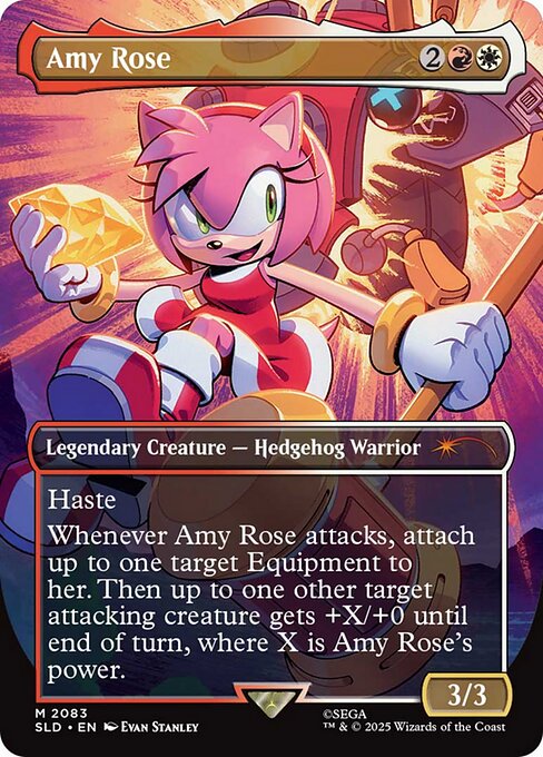 Amy Rose (Rainbow Foil) - Secret Lair Drop #2083