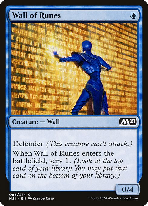 Wall of Runes - Core Set 2021 #85