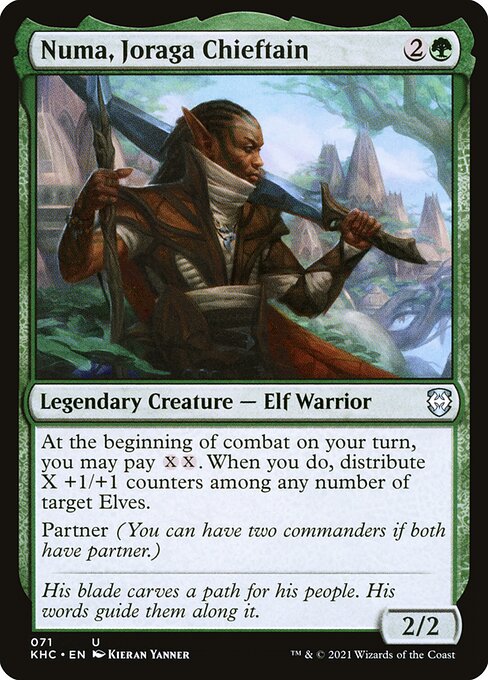 Numa, Joraga Chieftain - Kaldheim Commander #71