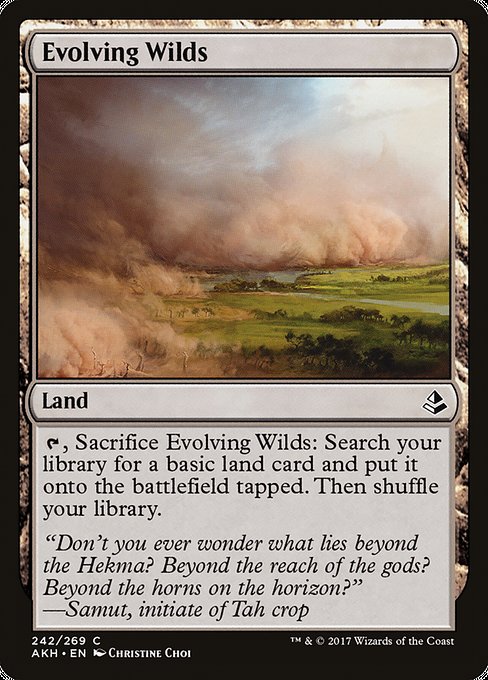 Evolving Wilds - Amonkhet #242