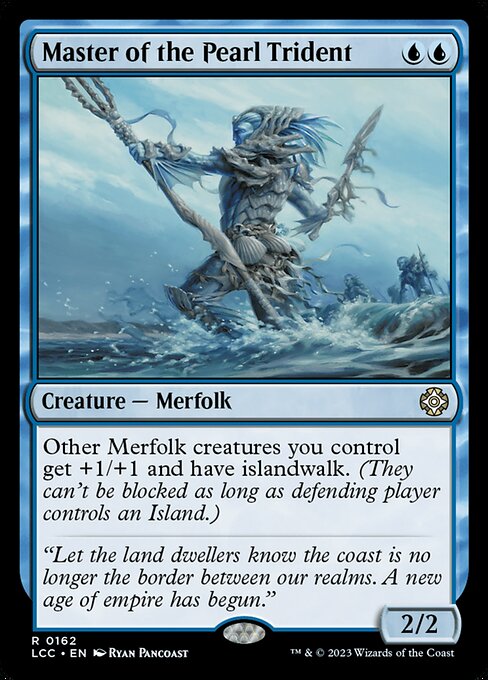 Master of the Pearl Trident - The Lost Caverns of Ixalan Commander #162