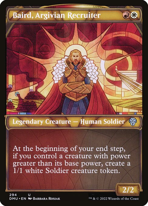 Baird, Argivian Recruiter (Showcase) - Dominaria United #294