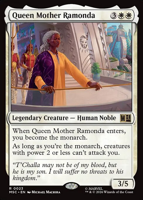 Queen Mother Ramonda - Marvel Super Heroes Commander #23