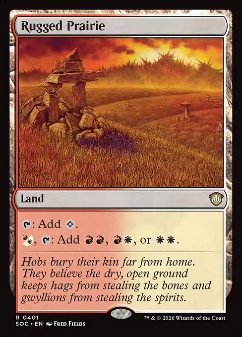 Rugged Prairie - Secrets of Strixhaven Commander #401