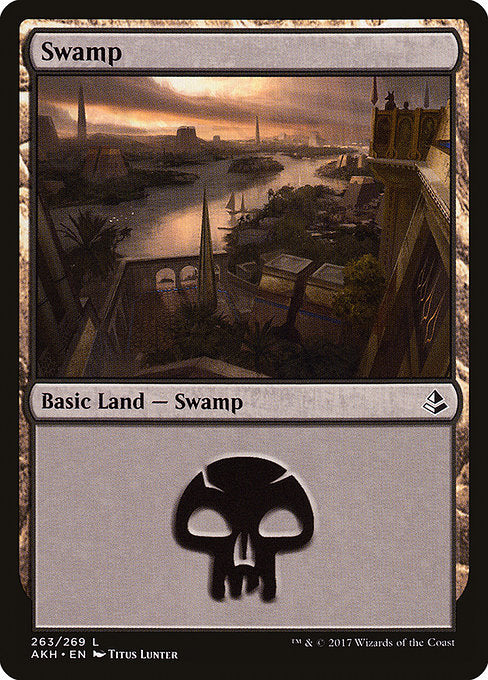 Swamp (263) - Amonkhet #263