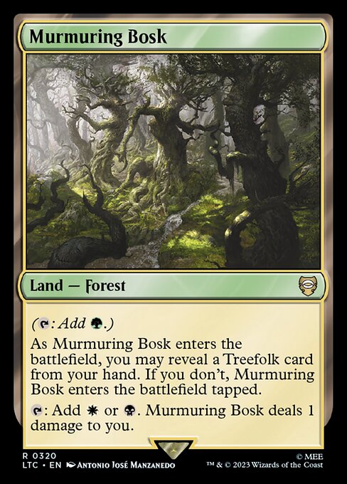 Murmuring Bosk - Tales of Middle-earth Commander #320