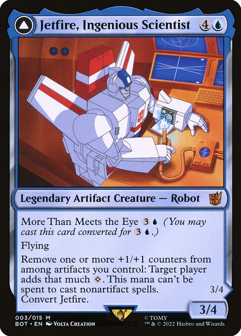 Jetfire, Ingenious Scientist - Transformers #3