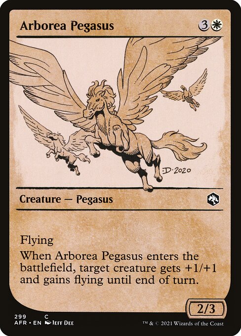 Arborea Pegasus (Showcase) - Adventures in the Forgotten Realms #299