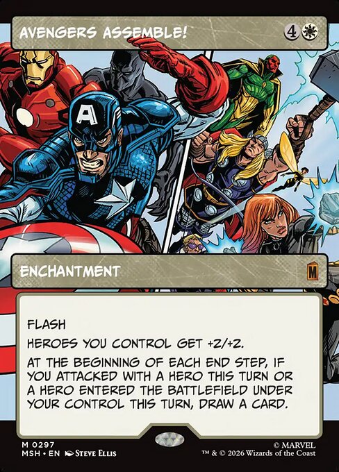 Avengers Assemble! (Borderless) (0297) - Marvel Super Heroes #297