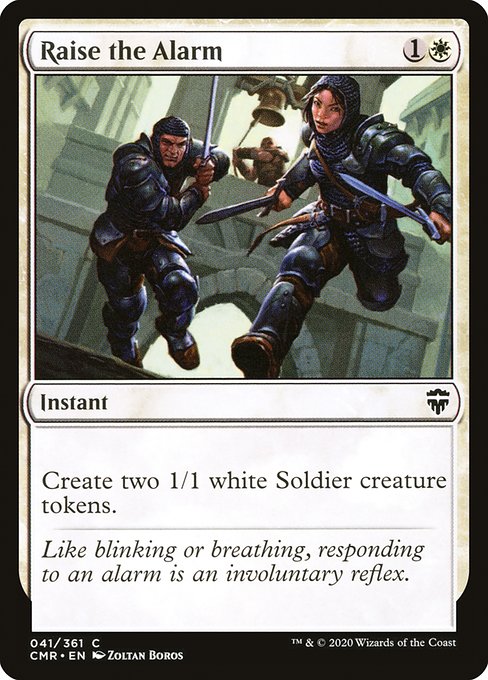 Raise the Alarm - Commander Legends #41