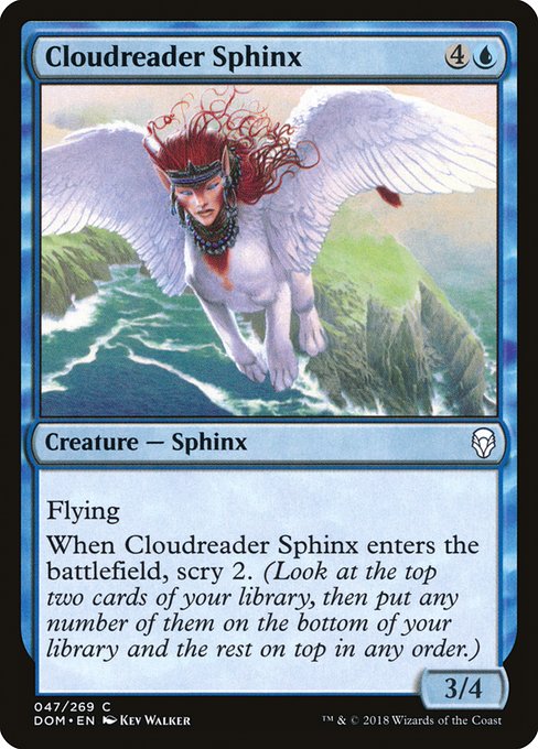 Cloudreader Sphinx - Dominaria #47