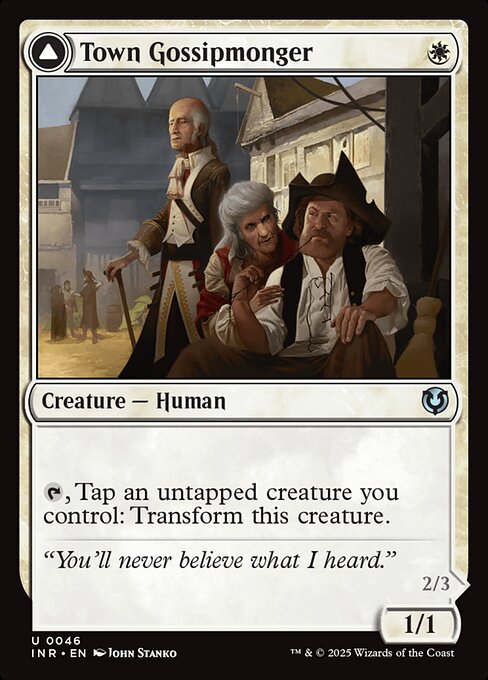 Town Gossipmonger - Innistrad Remastered #46