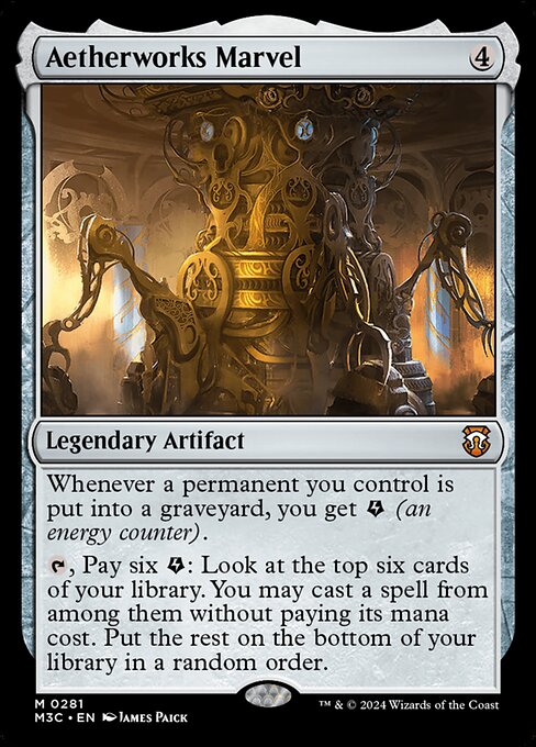 Aetherworks Marvel - Modern Horizons 3 Commander #281