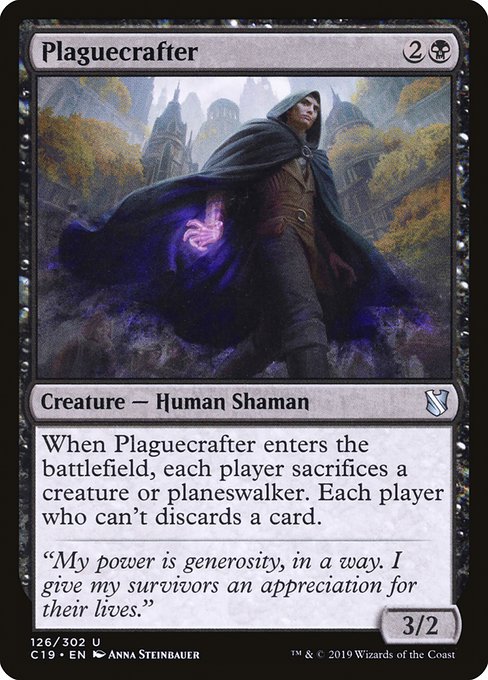 Plaguecrafter - Commander 2019 #126