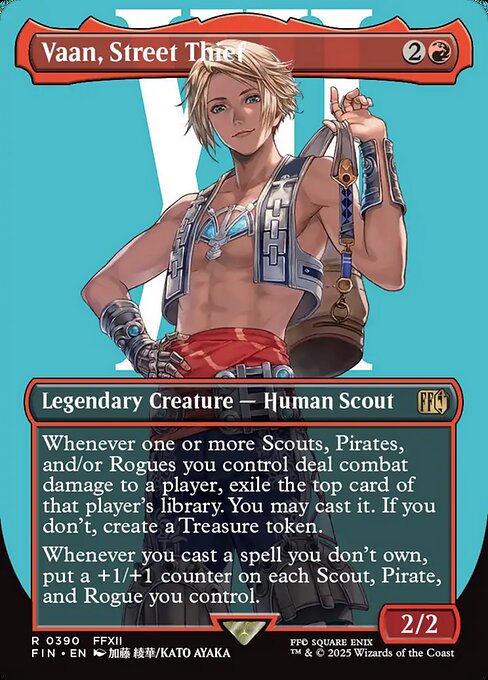 Vaan, Street Thief (Borderless) - Final Fantasy #390