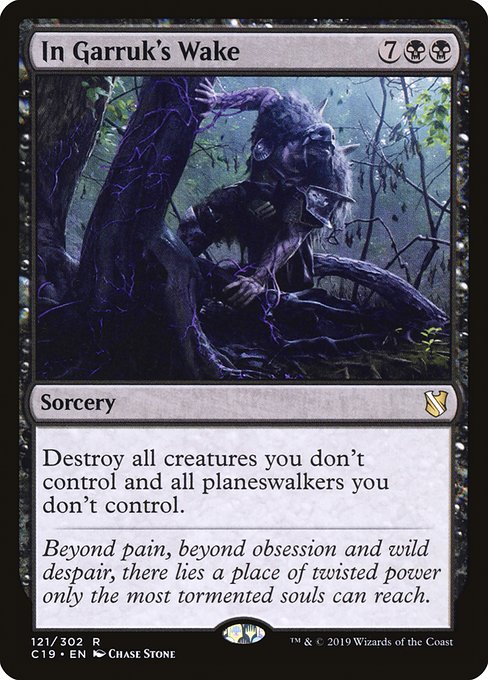 In Garruk's Wake - Commander 2019 #121