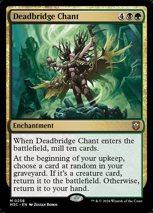 Deadbridge Chant - Modern Horizons 3 Commander #258
