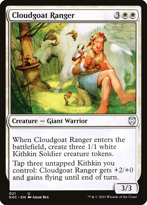 Cloudgoat Ranger - Kaldheim Commander #21