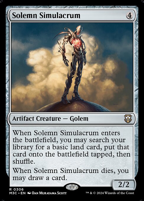 Solemn Simulacrum - Modern Horizons 3 Commander #306