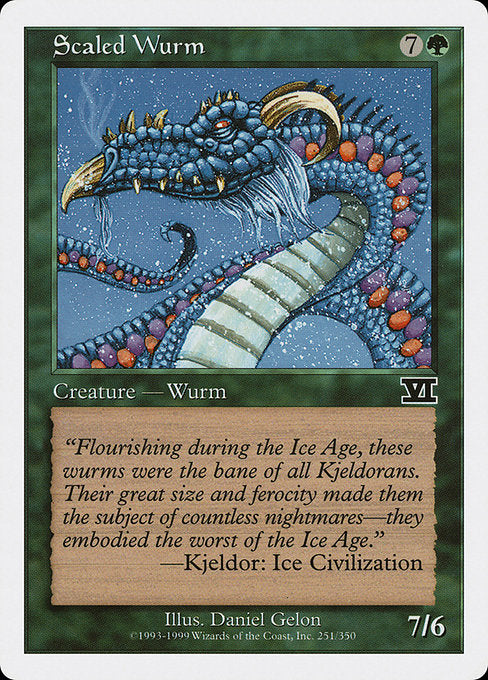 Scaled Wurm - Classic Sixth Edition #251