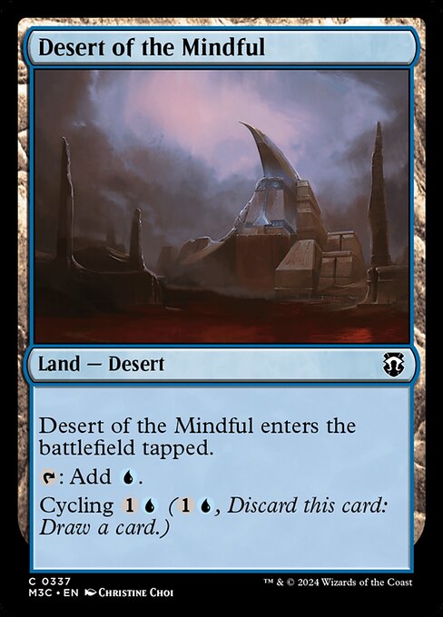 Desert of the Mindful - Modern Horizons 3 Commander #337