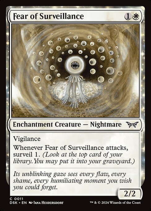 Fear of Surveillance - Duskmourn: House of Horror #11