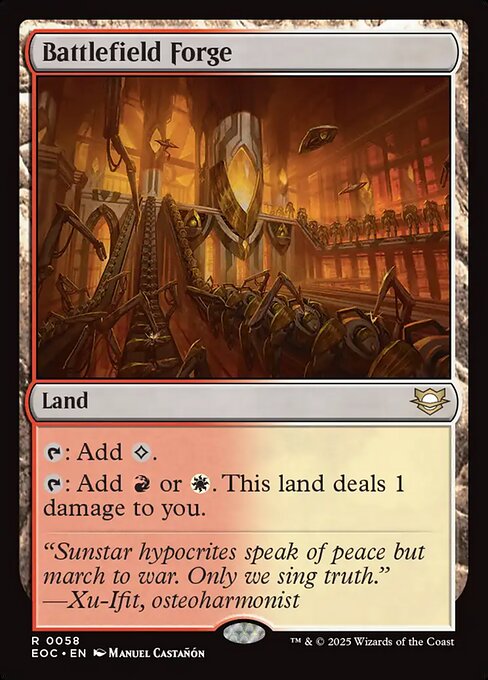 Battlefield Forge - Edge of Eternities Commander #58