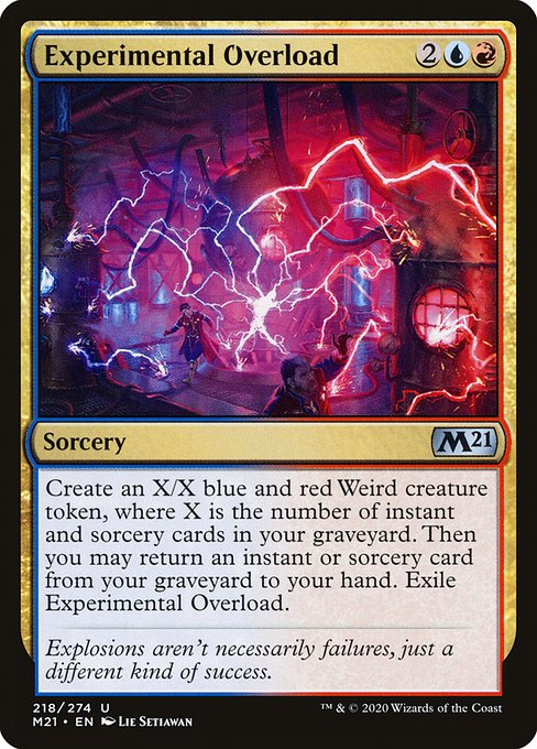 Experimental Overload - Core Set 2021 #218