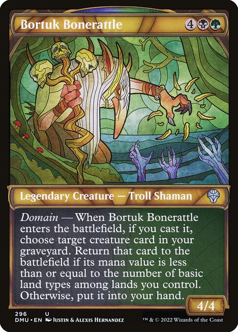 Bortuk Bonerattle (Showcase) - Dominaria United #296