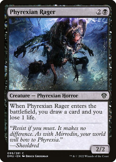 Phyrexian Rager - Dominaria United #99