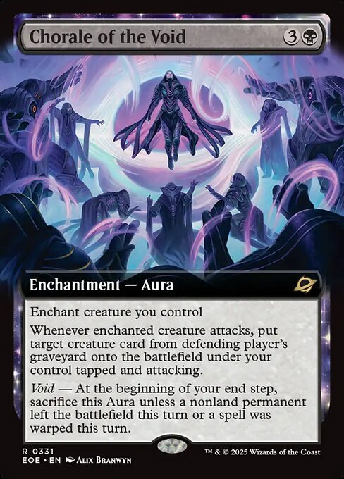 Chorale of the Void (Extended Art) - Edge of Eternities #331
