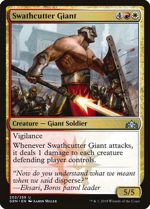 Swathcutter Giant - Guilds of Ravnica #202
