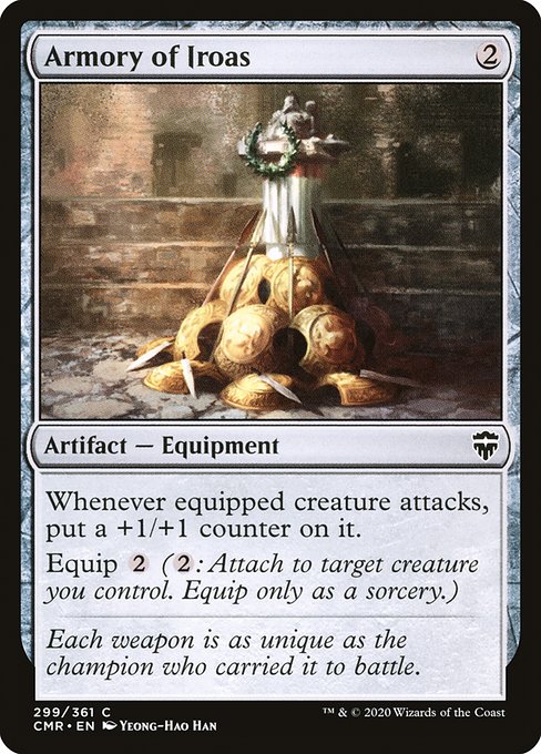 Armory of Iroas - Commander Legends:  - 299 - Lightly Played