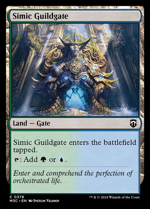 Simic Guildgate - Modern Horizons 3 Commander #378