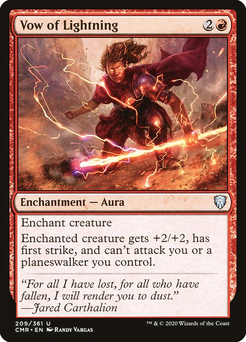 Vow of Lightning - Commander Legends #209