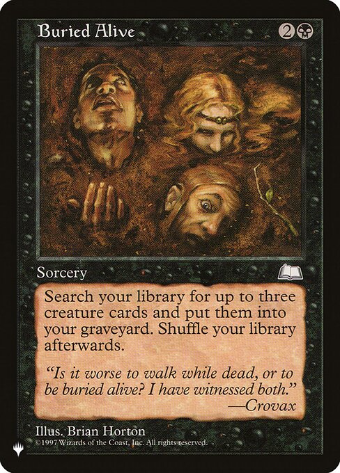 Buried Alive - The List #WTH-63