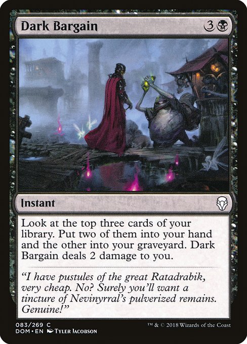 Dark Bargain - Dominaria #83