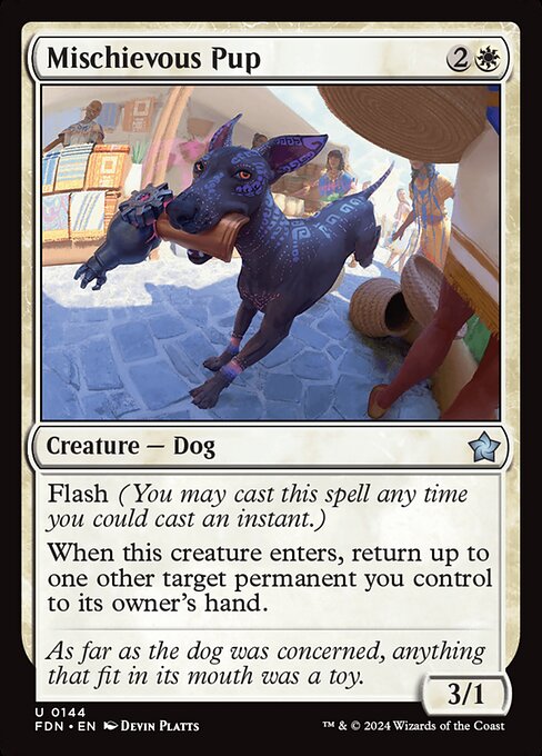 Mischievous Pup - Foundations #144