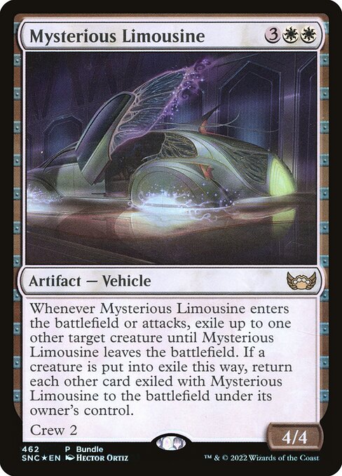 Mysterious Limousine (SNC Bundle) - Streets of New Capenna #462