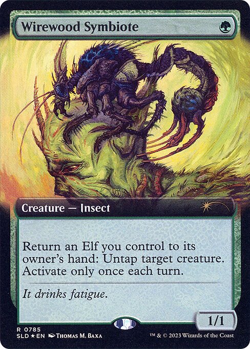 Wirewood Symbiote (Extended Art) - Secret Lair Drop #785
