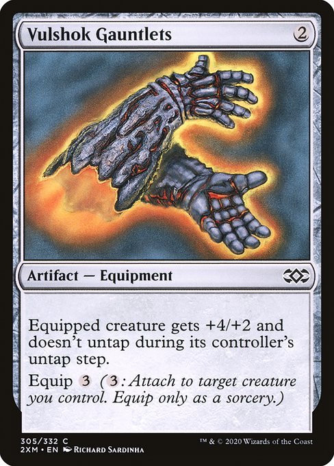 Vulshok Gauntlets - Double Masters #305