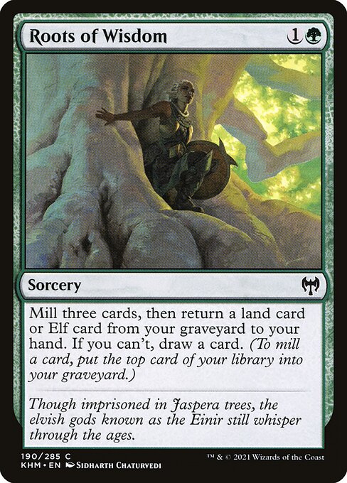 Roots of Wisdom - Kaldheim #190